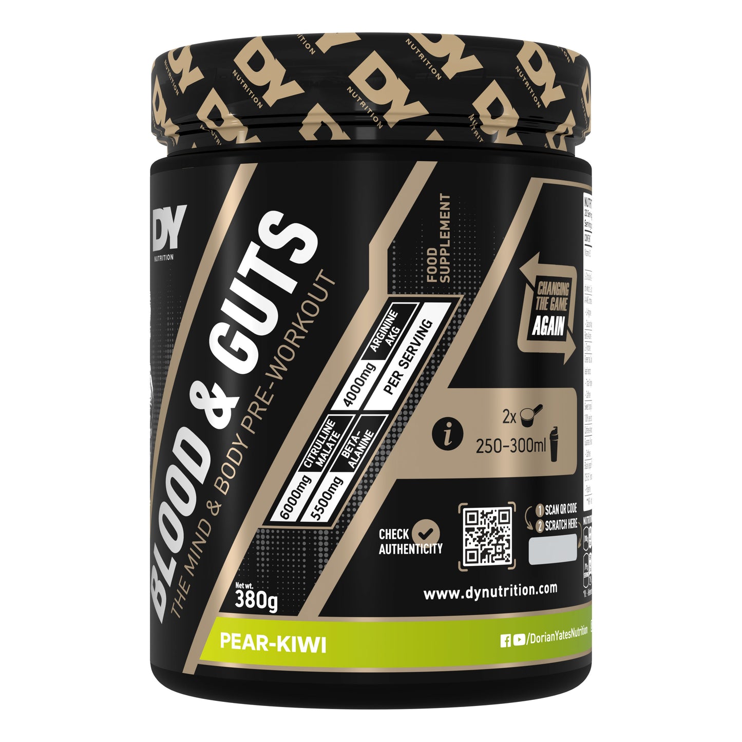 Blood & Guts PreWorkout 380g 20 Porții