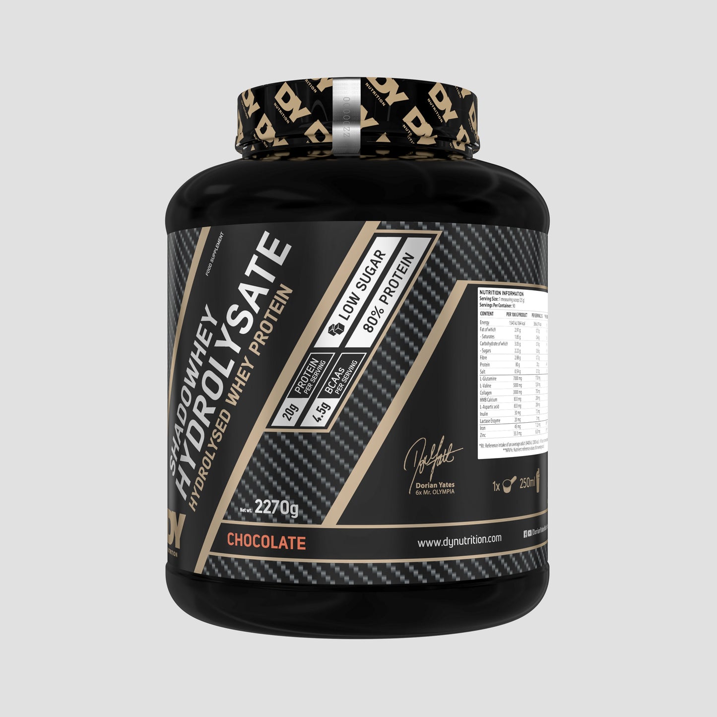 Shadowhey Proteină Hidrolizată din Zer 2.27kg