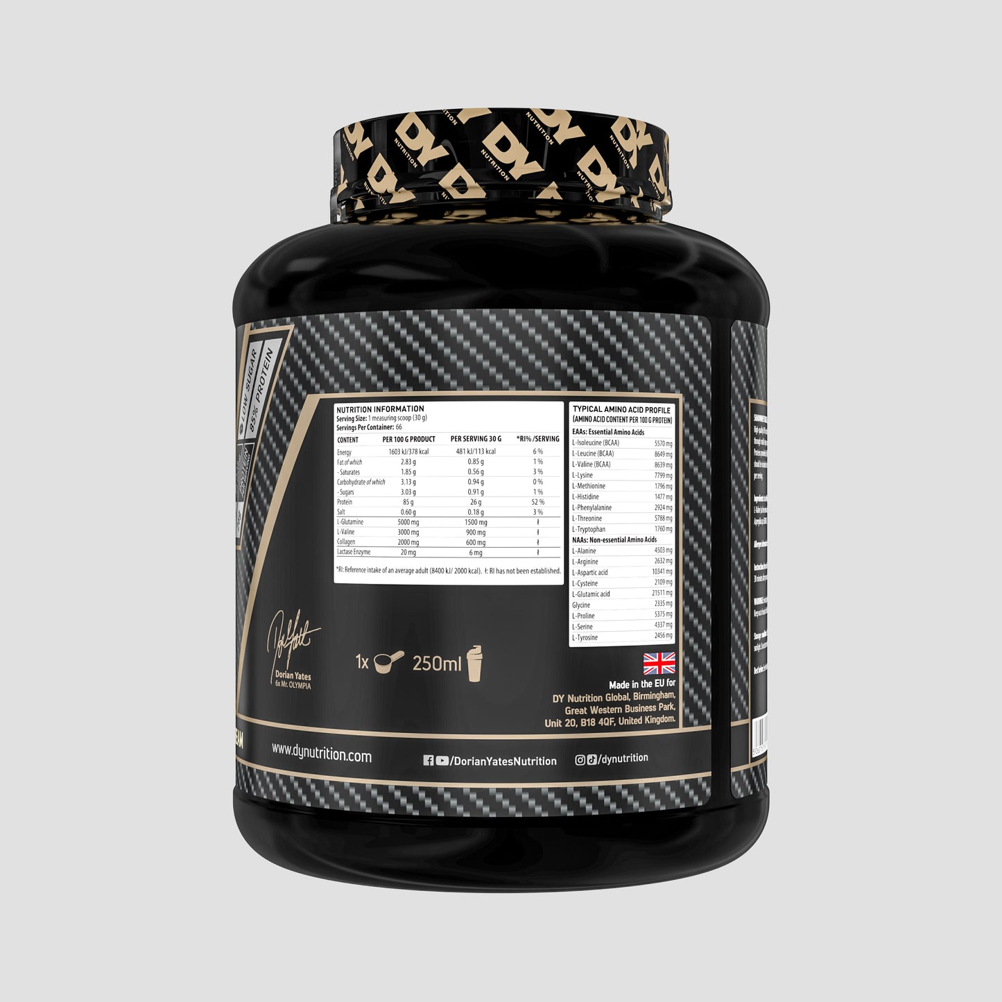 Shadowhey Isolate Proteină din Zer 2kg, 66 Porții