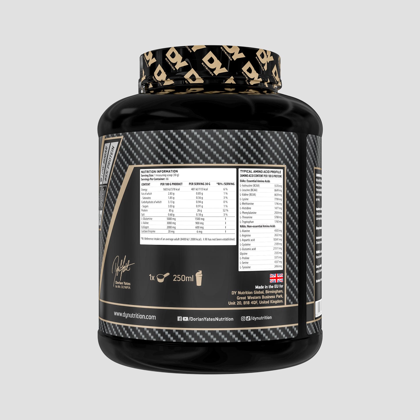 Shadowhey Isolate Proteină din Zer 2kg, 66 Porții