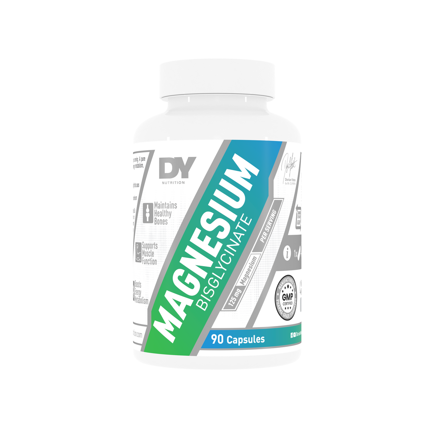 Magneziu Bisglicinat, supliment alimentar, 90 de capsule