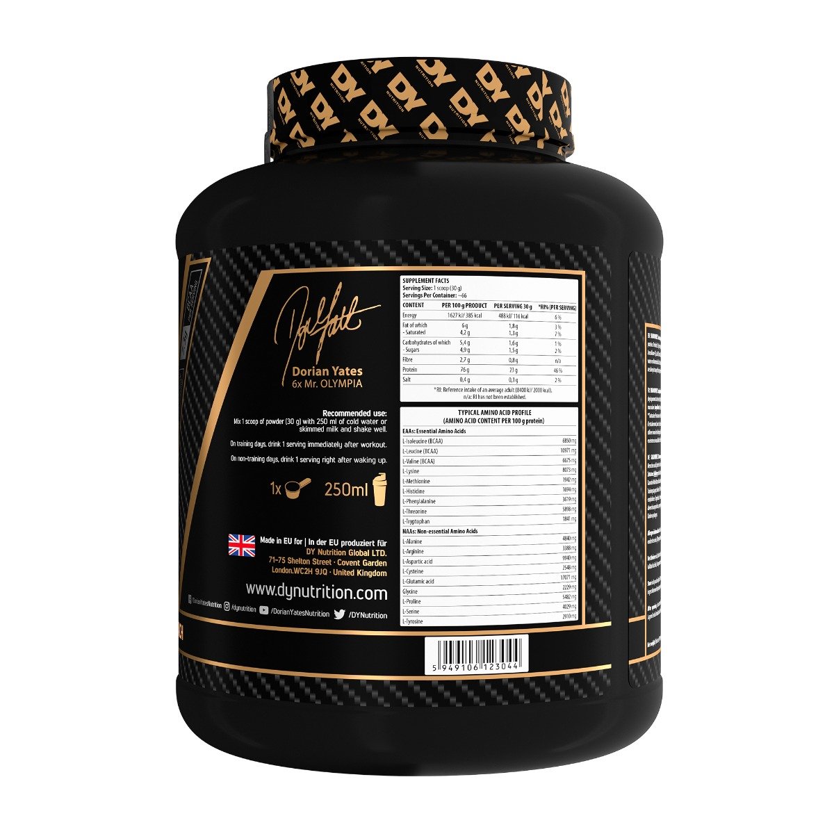 Shadowhey Proteină Concentrată din Zer 2kg, 66 Serviri
