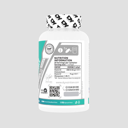 Vitamina D3 + K2 - 60 de capsule moi