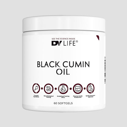 Black Cumin Oil DY Life, 60 Softgels, 30 Serviri