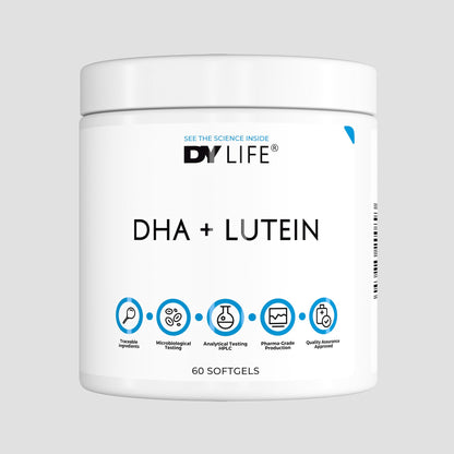 DHA+Lutein DY Life, 60 Softgels, 30 Serviri