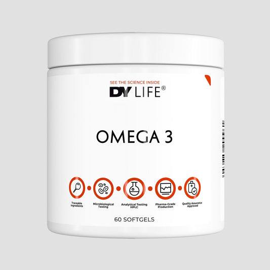 Omega 3 DY Life, 60 Softgels, 30 Serviri