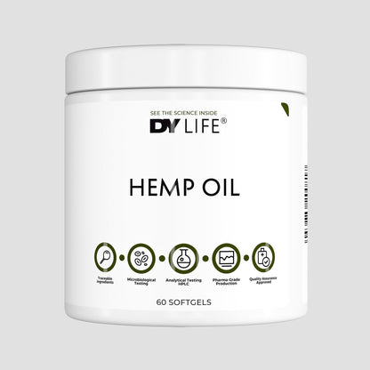Hemp Oil DY Life, 60 Softgels, 30 Serviri