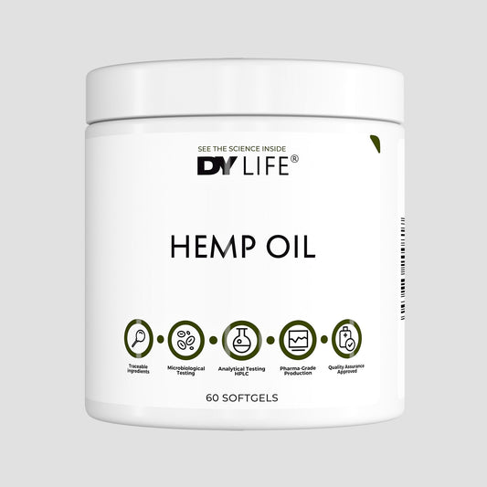 Hemp Oil DY Life, 60 Softgels, 30 Serviri