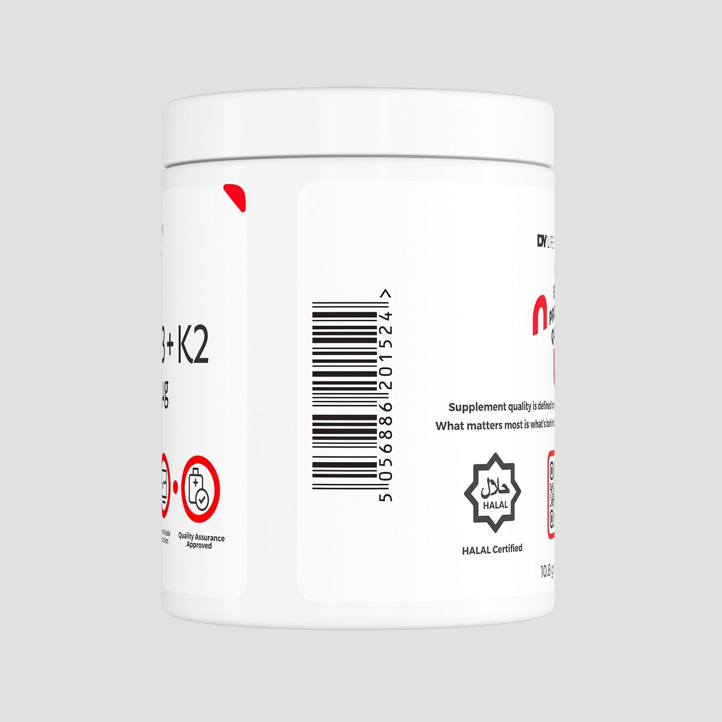 Vitamina D3+K2 2000IU + 75ug, 60 Softgels, 60 Serviri