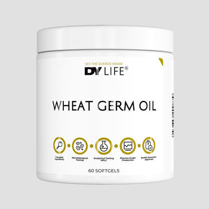 Wheat Germ Oil DY Life, 60 Softgels, 30 Serviri