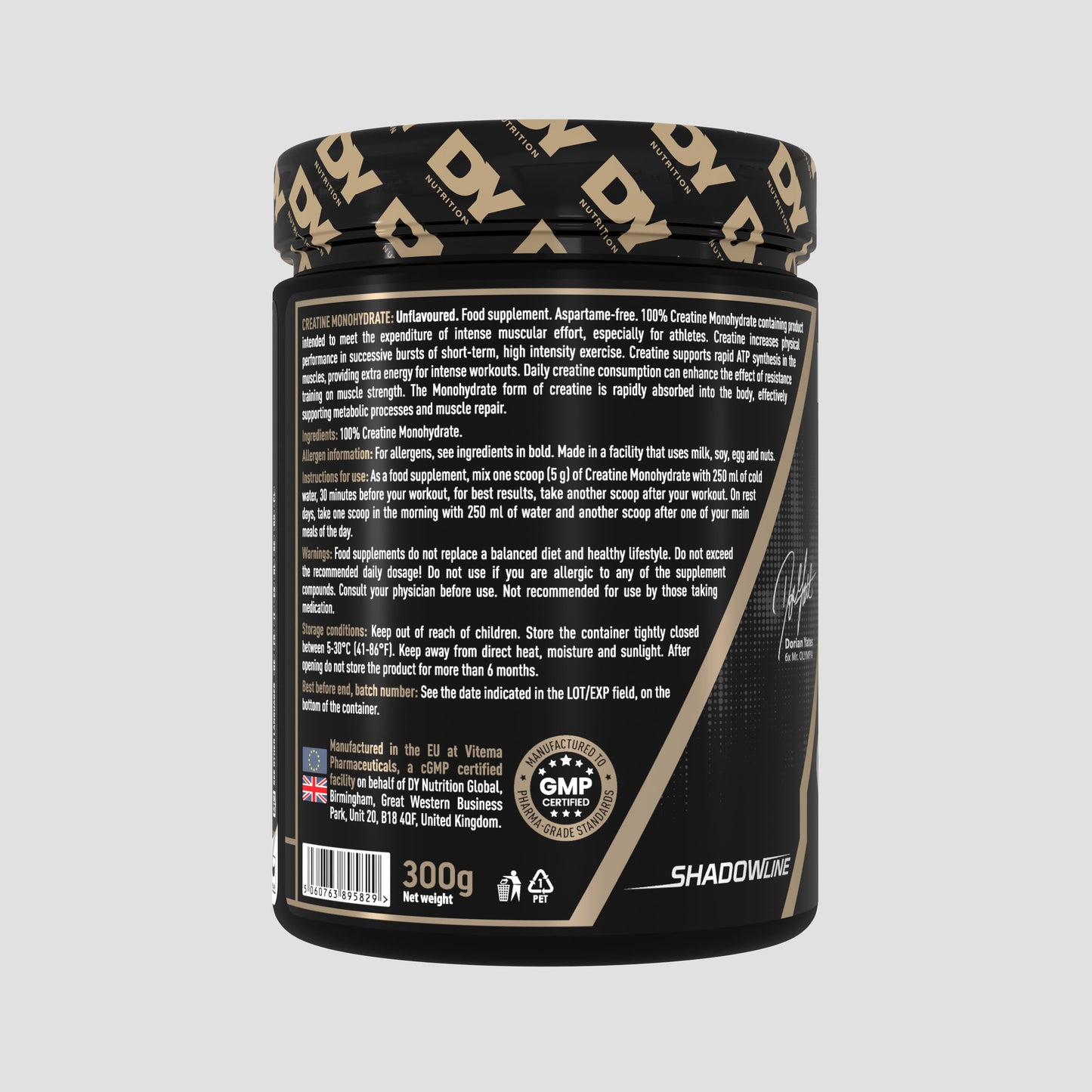 Creatine Monohydrate DY Nutrition