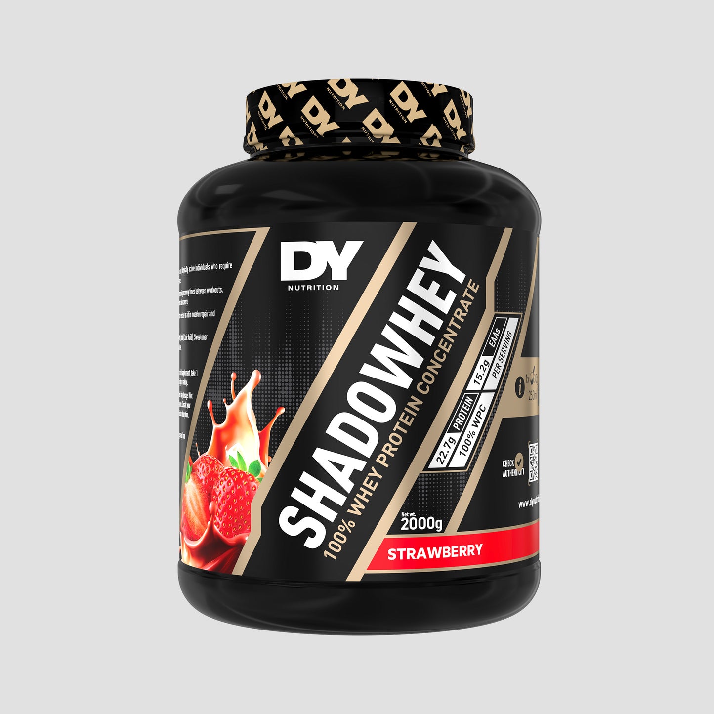 Shadowhey Proteină Concentrată din Zer 2kg, 66 Serviri