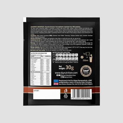 Proteină Concentrată Shadowhey DY Nutrition - Plic la 30 Grame