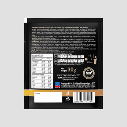 Proteină Concentrată Shadowhey DY Nutrition - Plic la 30 Grame
