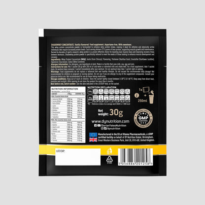 Proteină Concentrată Shadowhey DY Nutrition - Plic la 30 Grame
