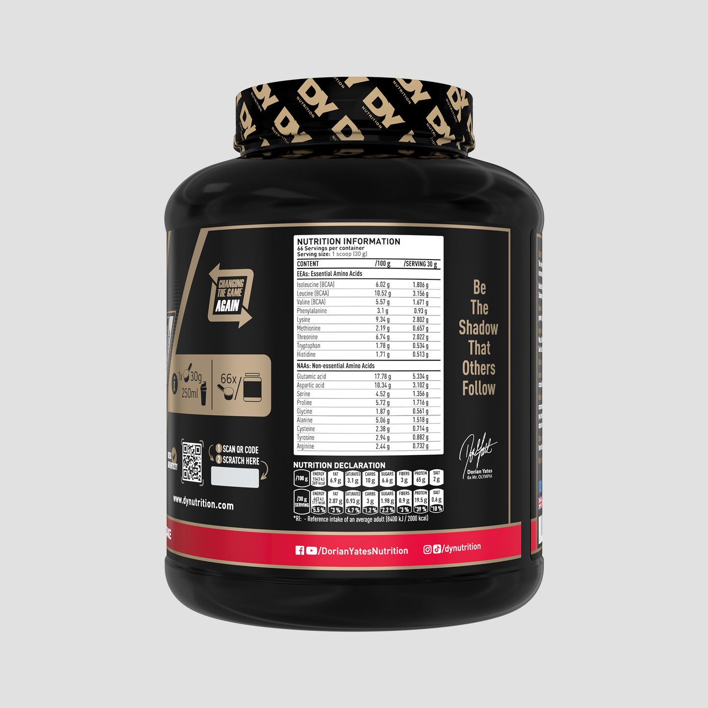 Shadowhey 100% Pure Whey Protein - Ediție Limitată