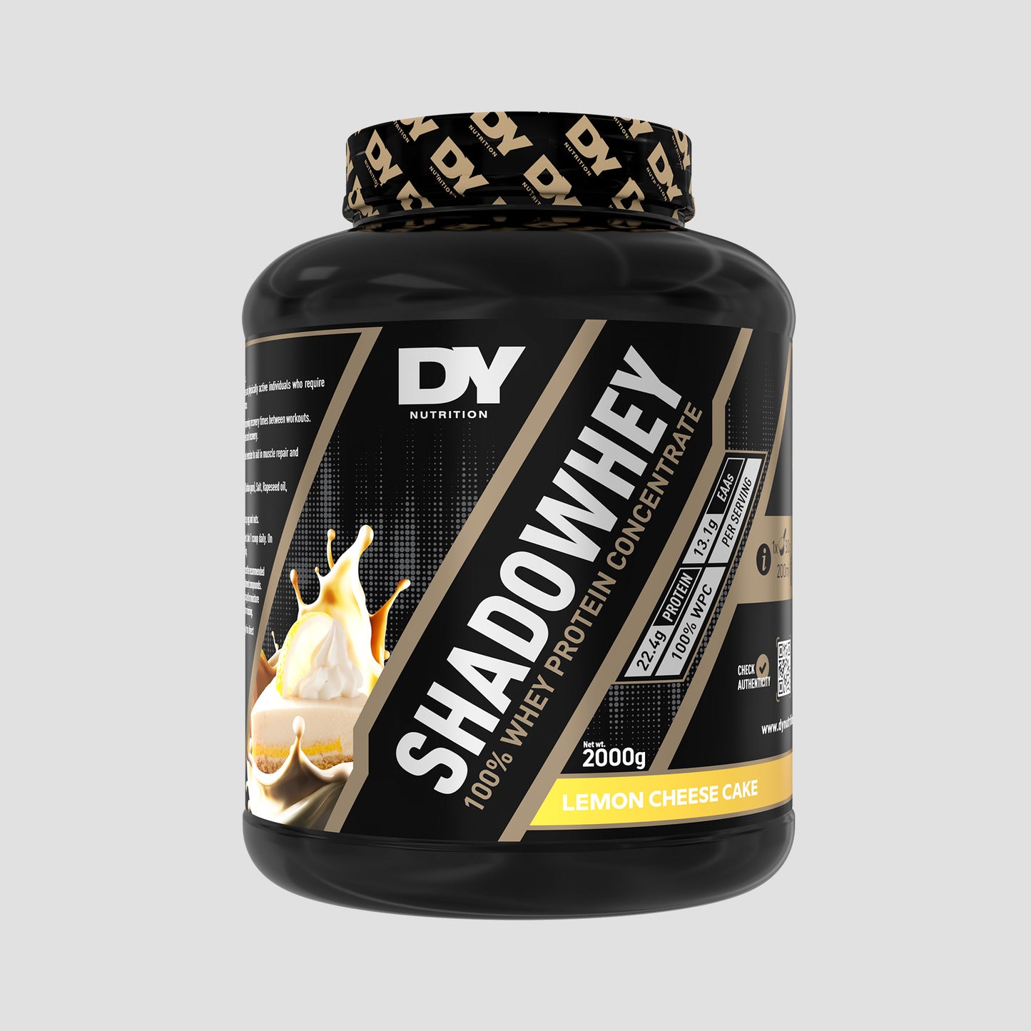 Shadowhey Proteină Concentrată din Zer 2kg, 66 Serviri