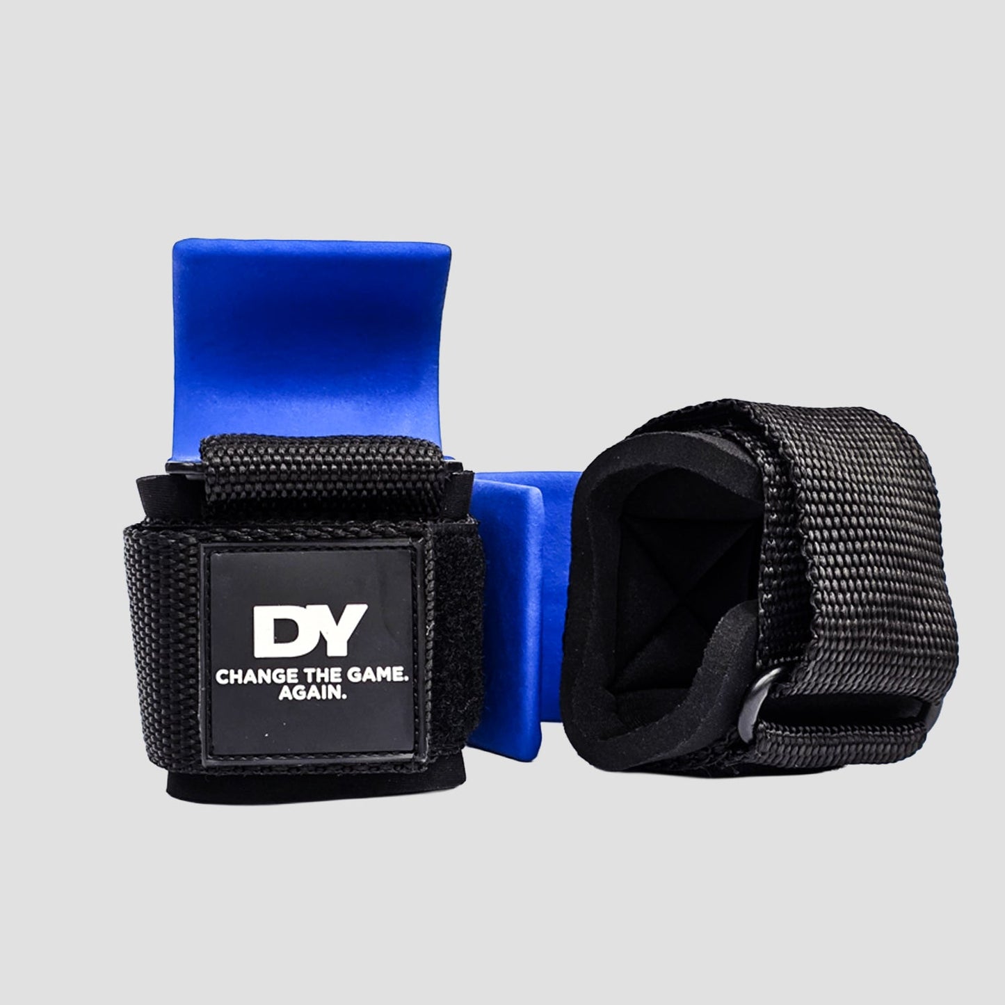 Set 2 chingi pentru ridicare greutati cu carlig, DY Nutrition