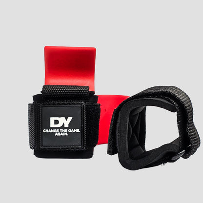 Set 2 chingi pentru ridicare greutati cu carlig, DY Nutrition