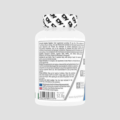 Complex ZN MG B6, supliment alimentar, 60 de capsule