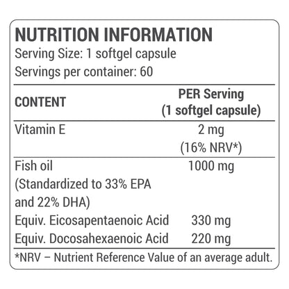 Omega-3 capsule moi