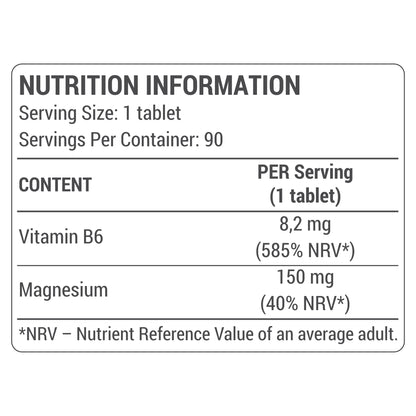 Mg Organic + Vitamina B6 Tablete