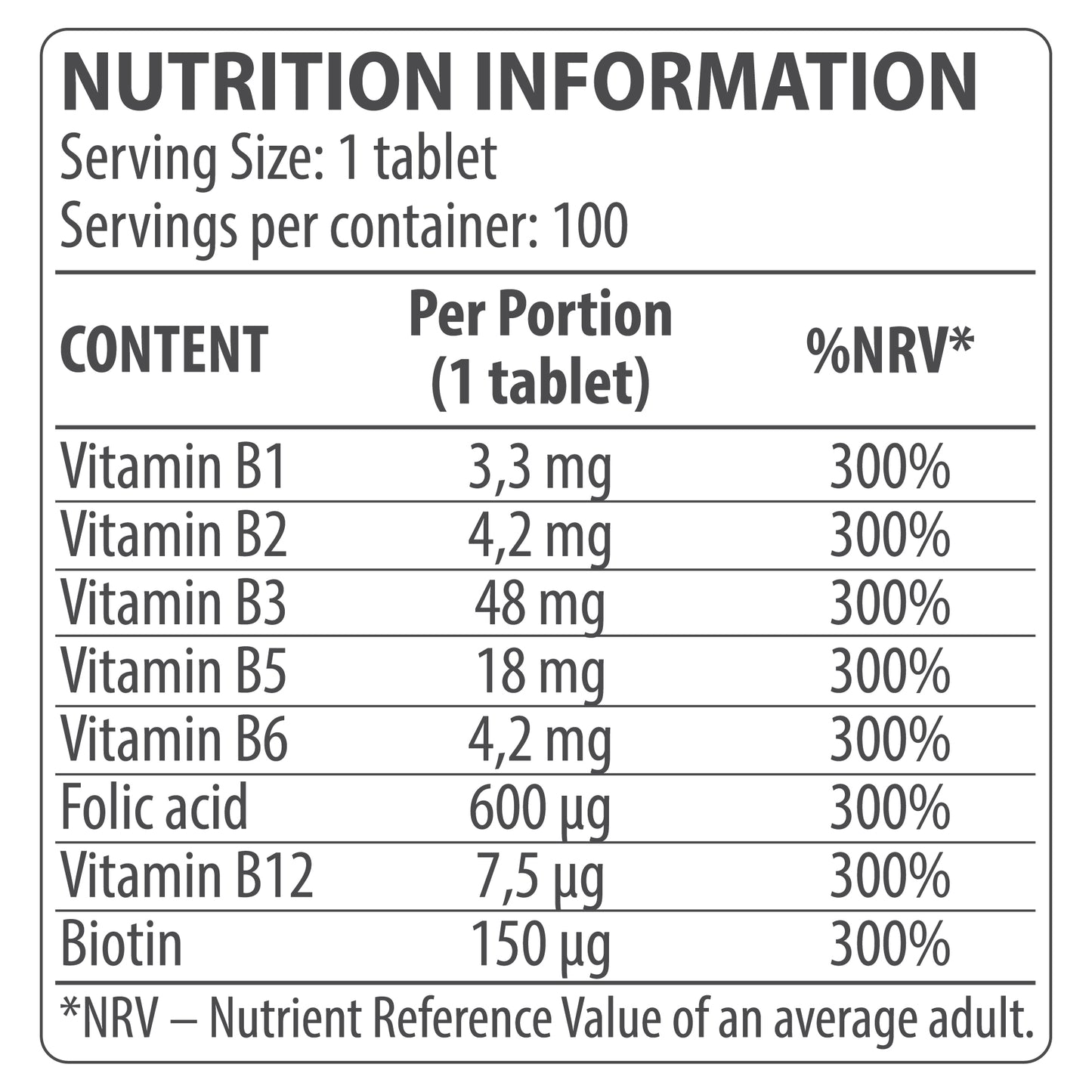 Vitamina B complex