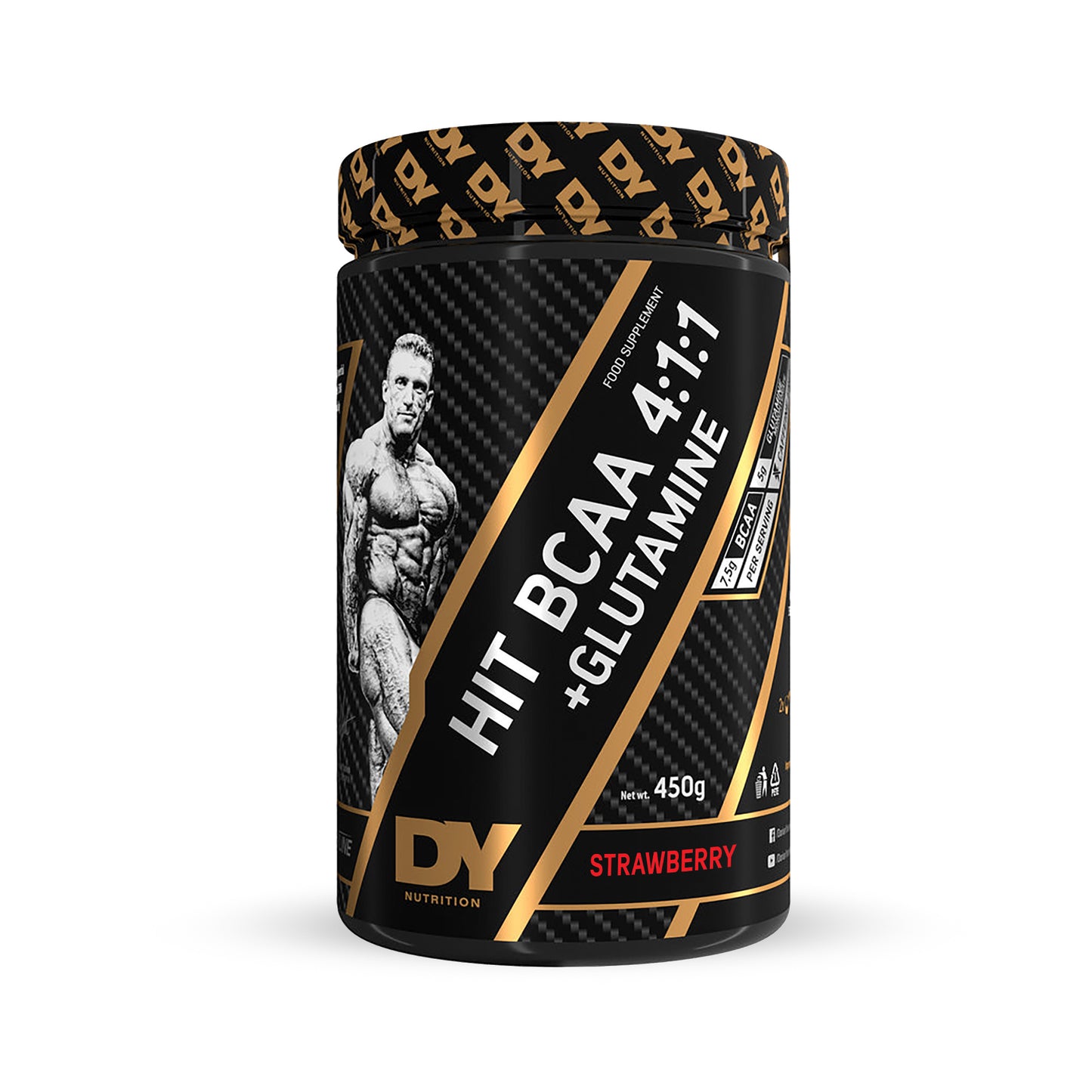 HIT BCAA 4:1:1 + Glutamină, 450g, 30 Serviri